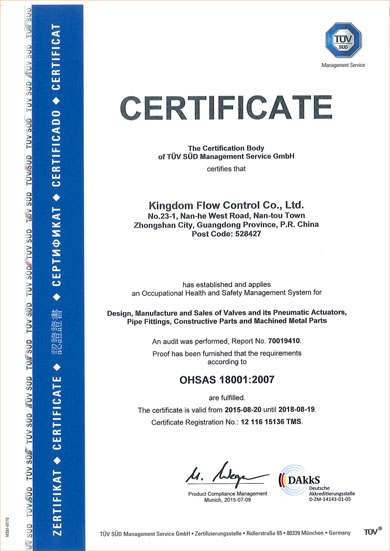 OHSAS 18001