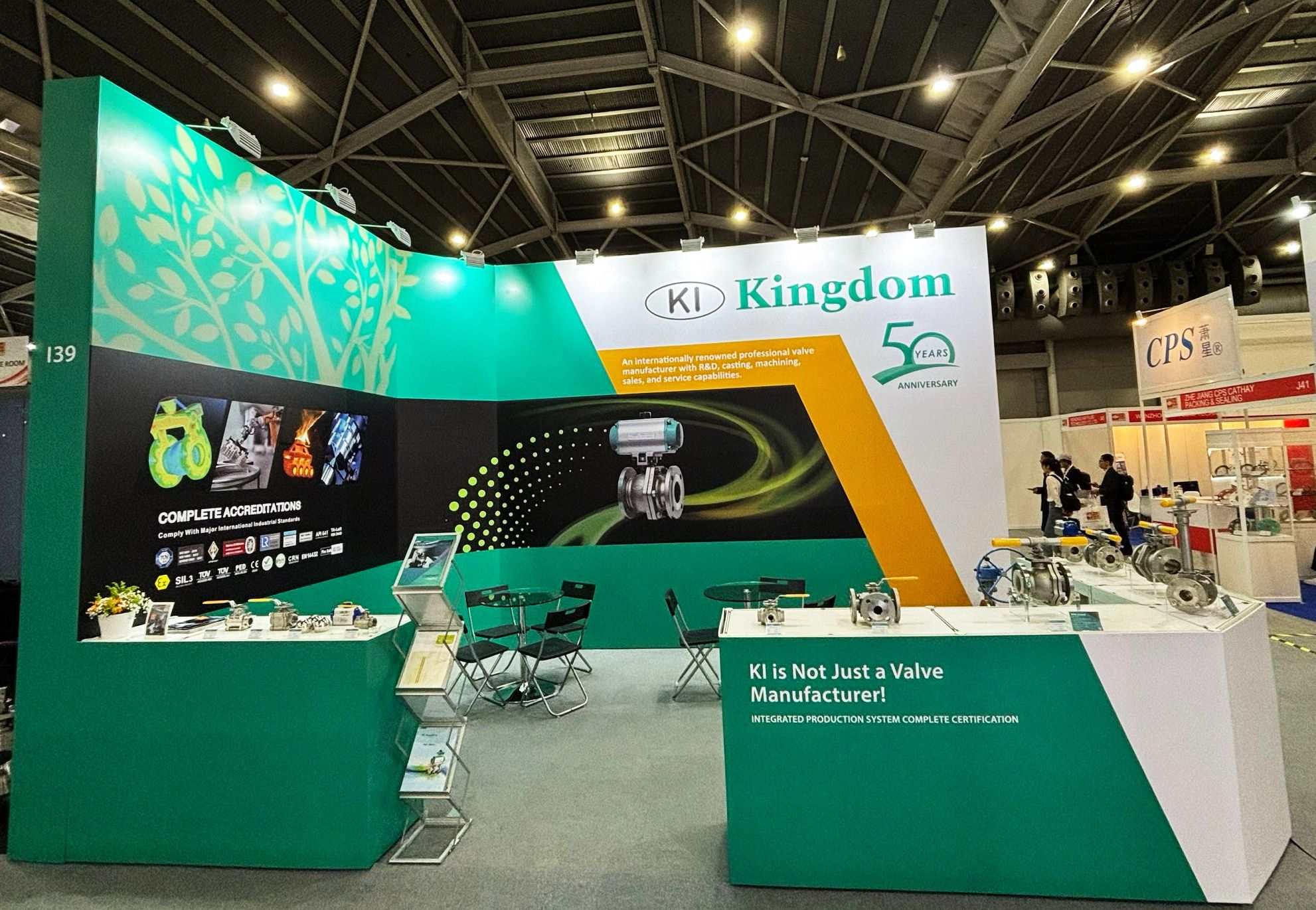Valve World Asia Expo & Conference 2023 Singapore Expo, October 26~27.
