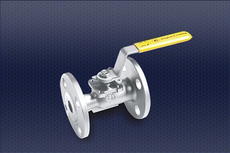 1-PC Flanged Ball Valves - KI Kingdom’s 1-PC Flanged Ball Valves Overview