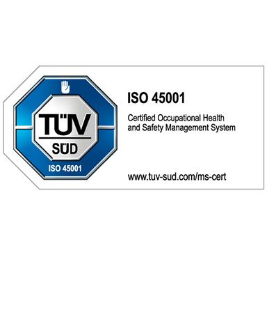 تم الحصول على اعتماد ISO45001 - تم الحصول على اعتماد ISO45001
